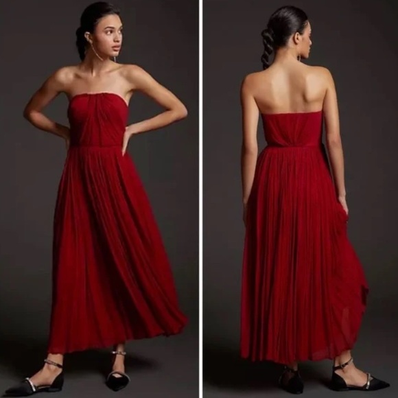 Anthropologie Dresses & Skirts - Anthropologie “Shruti Sancheti” Ruched Maxi Dress